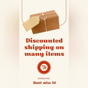Discounted Shipping Offer